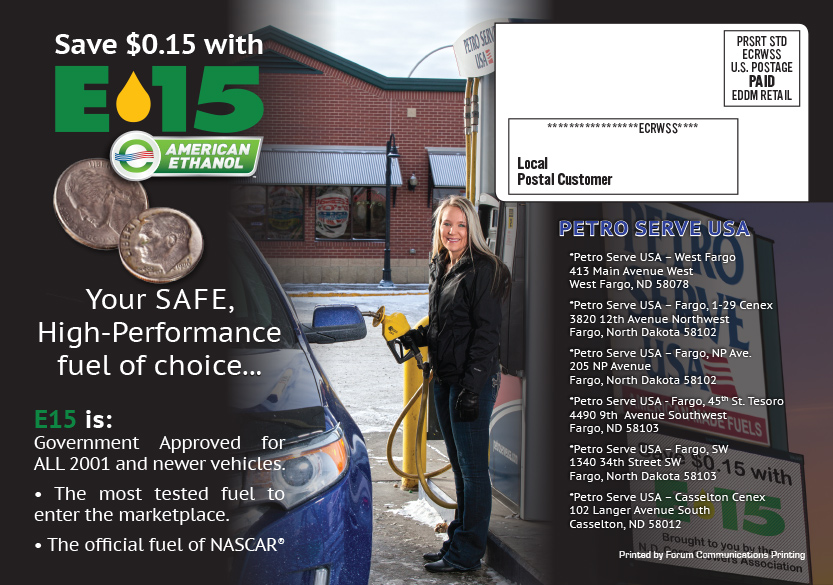 Petro Serve USA Any Door Direct Mailer